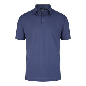 Slowear Zanone Slim-Fit Polo Shirt Blue Mens